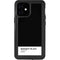Midnight Black iPhone 12 Mini Waterproof Case