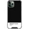 Midnight Black iPhone 12 Pro Clear Case