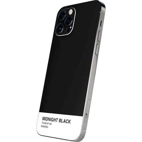 Midnight Black iPhone 12 Pro Skin