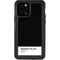 Midnight Black iPhone 12 Pro Waterproof Case