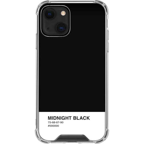 Midnight Black iPhone 13 Clear Case