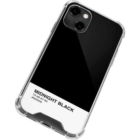 Midnight Black iPhone 13 Clear Case