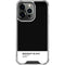 Midnight Black iPhone 13 Pro Clear Case