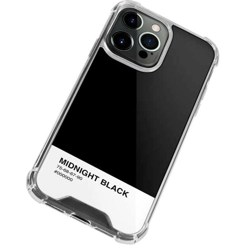 Midnight Black iPhone 13 Pro Clear Case