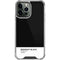 Midnight Black iPhone 13 Pro Max Clear Case