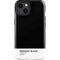 Midnight Black iPhone 14 Plus Impact Case