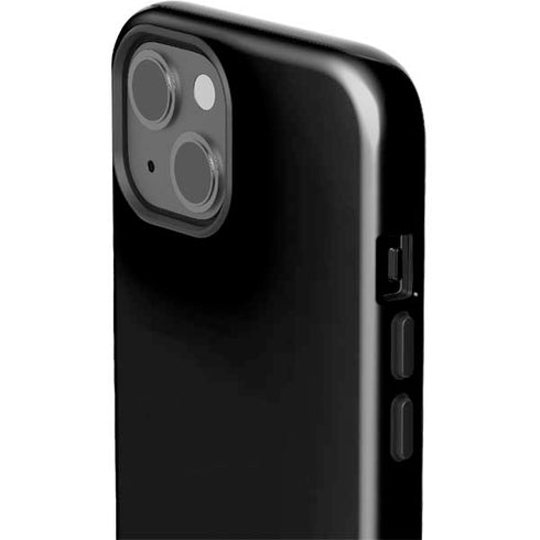 Midnight Black iPhone 15 Plus Impact Case