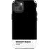 Midnight Black iPhone 15 Impact Case