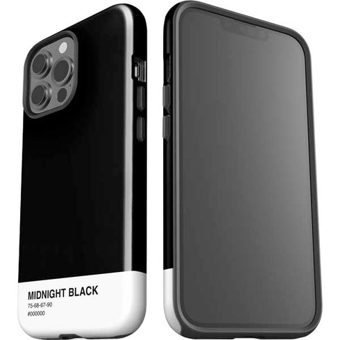 Midnight Black iPhone 15 Pro Max Impact Case