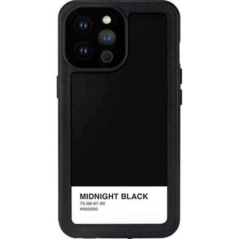 Midnight Black iPhone 14 Pro Max Waterproof Case
