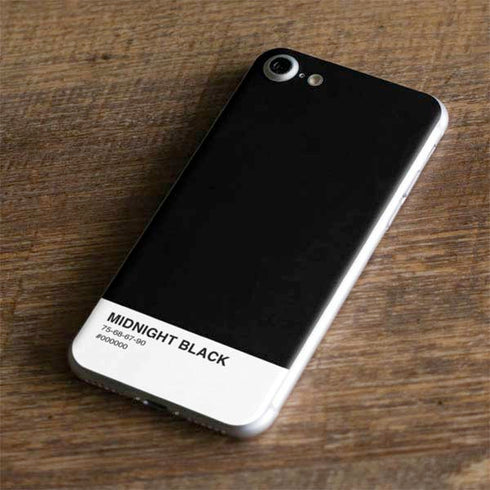 Midnight Black iPhone 7 Skin