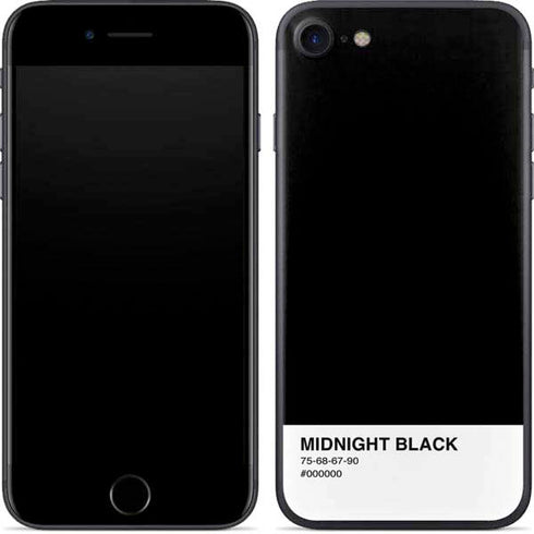 Midnight Black iPhone 8 Skin