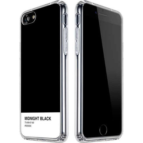 Midnight Black iPhone SE (2nd & 3rd Gen) Clear Case