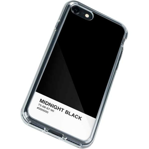 Midnight Black iPhone SE (2nd & 3rd Gen) Clear Case
