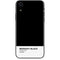 Midnight Black iPhone XR Skin