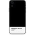 Midnight Black iPhone XR Skin