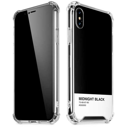 Midnight Black iPhone XS Max Clear Case