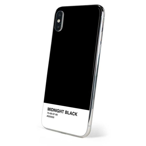 Midnight Black iPhone XS Max Skin