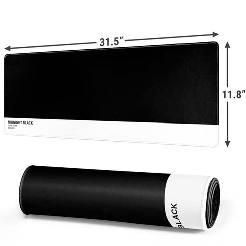 Midnight Black Gaming Mouse Pad