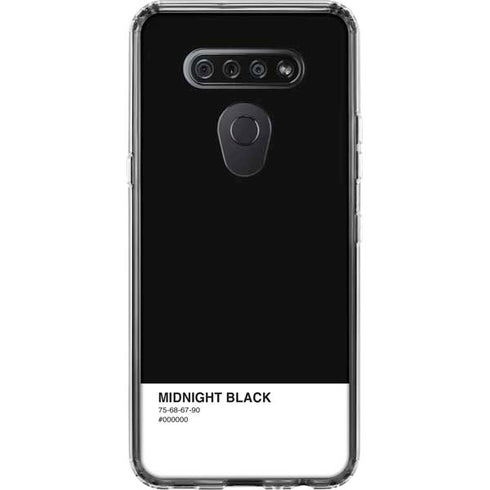 Midnight Black LG K51/Q51 Clear Case