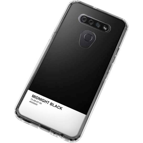 Midnight Black LG K51/Q51 Clear Case
