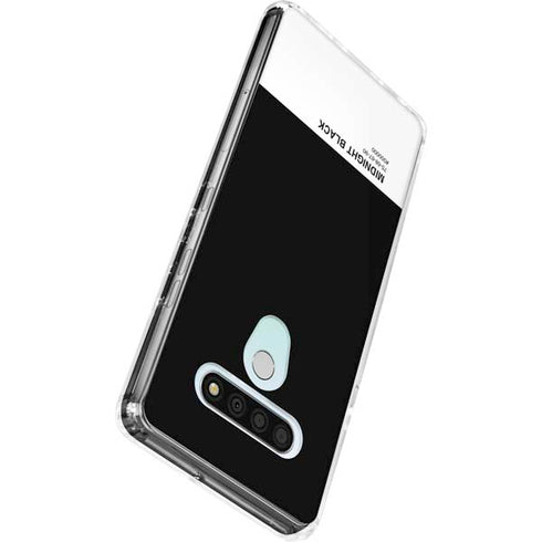 Midnight Black LG Stylo 6 Clear Case