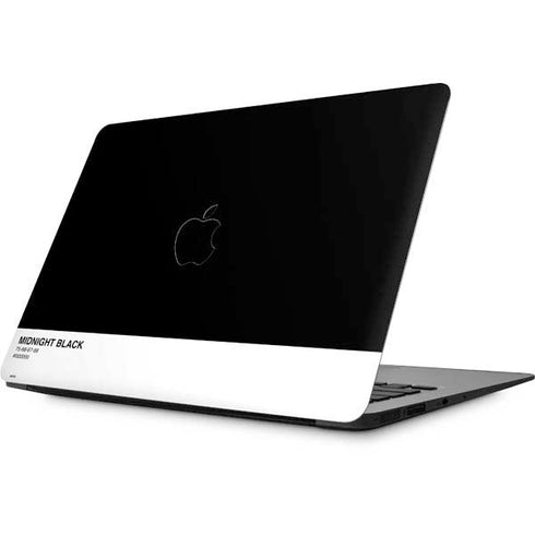 Midnight Black Apple MacBook Skin