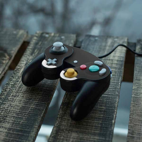 Midnight Black Nintendo GameCube Controller Skin