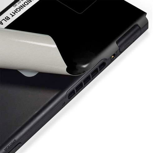 Midnight Black Nintendo Switch Bundle Skin