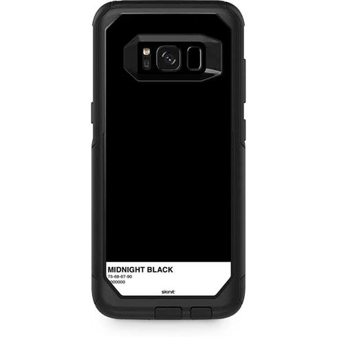 Midnight Black Otterbox Commuter Galaxy Skin