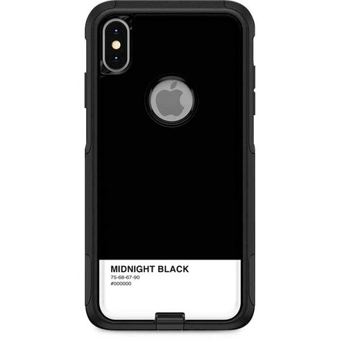 Midnight Black Otterbox Commuter iPhone Skin