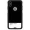 Midnight Black Otterbox Commuter iPhone Skin
