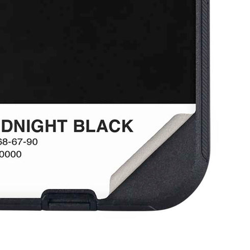 Midnight Black Otterbox Defender iPhone Skin