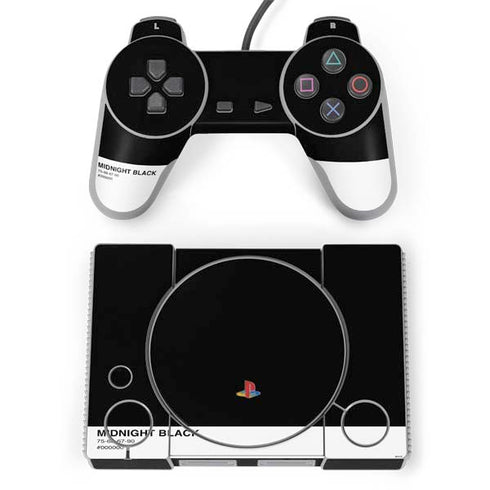 Midnight Black PlayStation Classic Bundle Skin