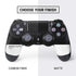 Midnight Black PS4 Controller Skin