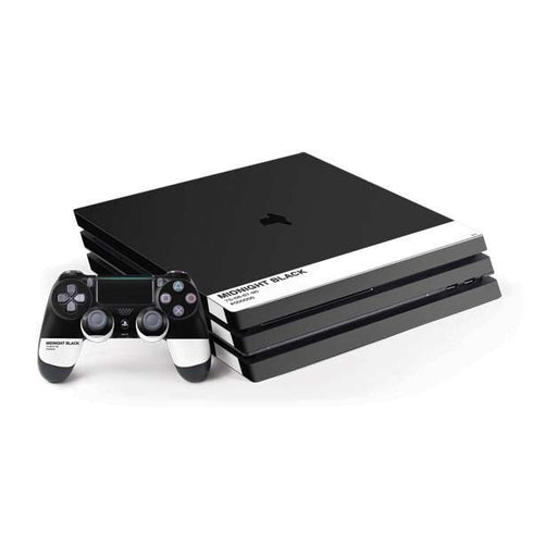 Midnight Black PS4 Pro Bundle Skin