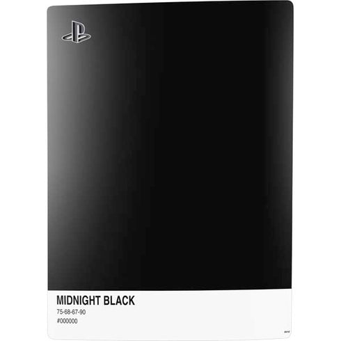 Midnight Black PS5 Digital Edition Bundle Skin