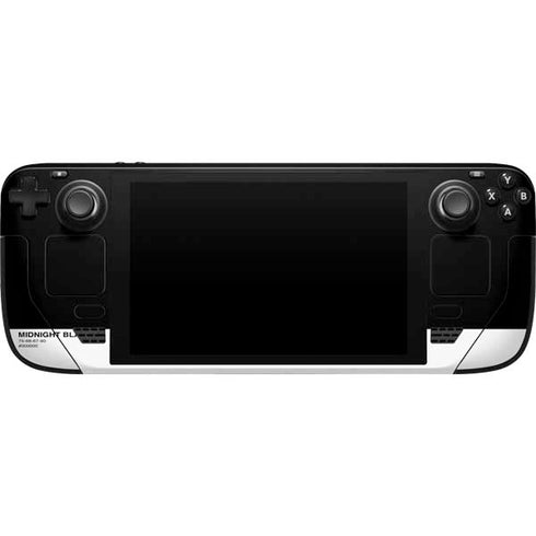 Midnight Black Steam Deck Handheld Gaming Computer Skin