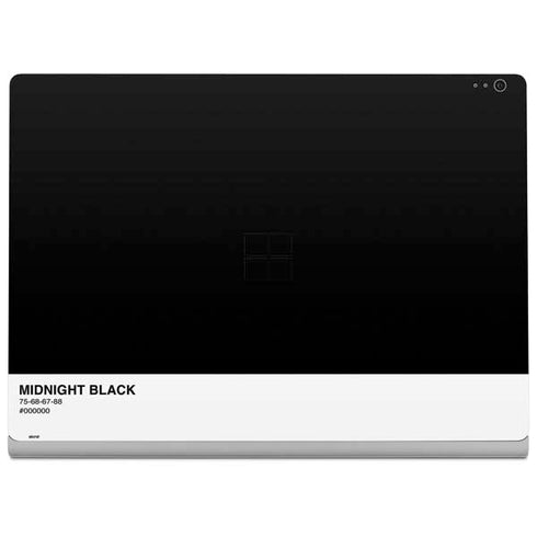 Midnight Black Surface Book 2 13.5in Skin