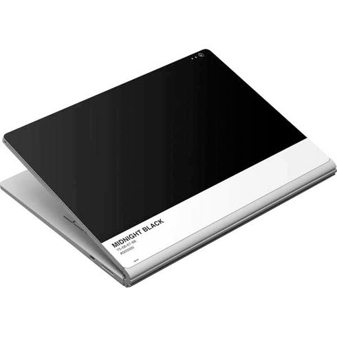 Midnight Black Surface Book Skin