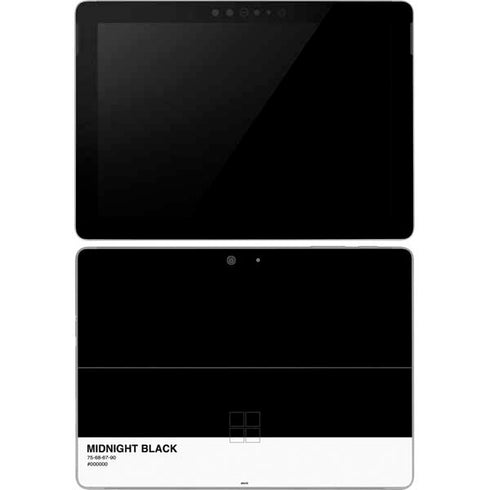 Midnight Black Surface Go Skin