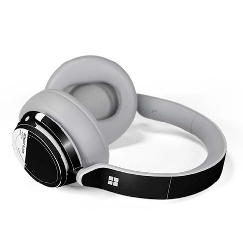 Midnight Black Surface Headphones Skin