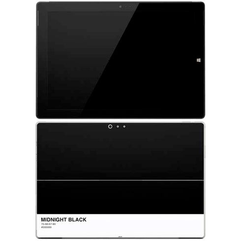 Midnight Black Surface Pro 3 Skin