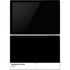 Midnight Black Surface Pro 6 Skin