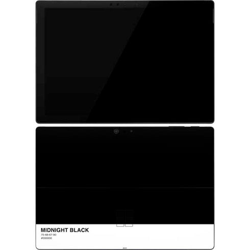 Midnight Black Surface Pro 7 Skin