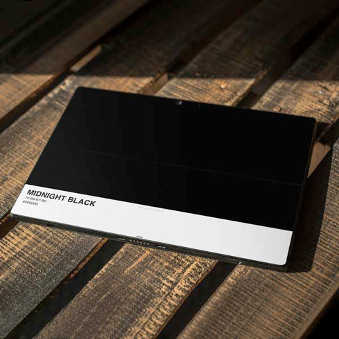 Midnight Black Surface Pro 7 Skin