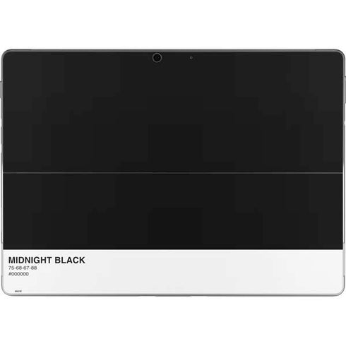 Midnight Black Surface Pro 9 Skin