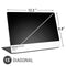 Midnight Black Universal Laptop 15in (12.2 x 8.8in) Skin