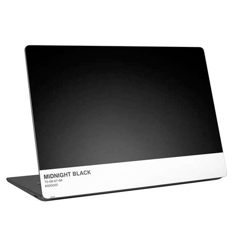 Midnight Black Universal Laptop 16in (13 x 9.4in) Skin