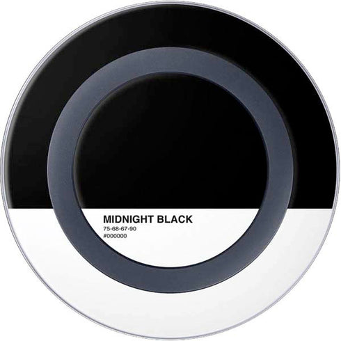 Midnight Black Wireless Charger Skin